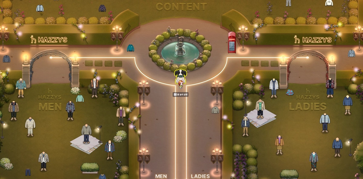 메타버스 올라탄 헤지스, 플랫폼 ‘ZEP’서 팝업스토어 오픈 1154-Image